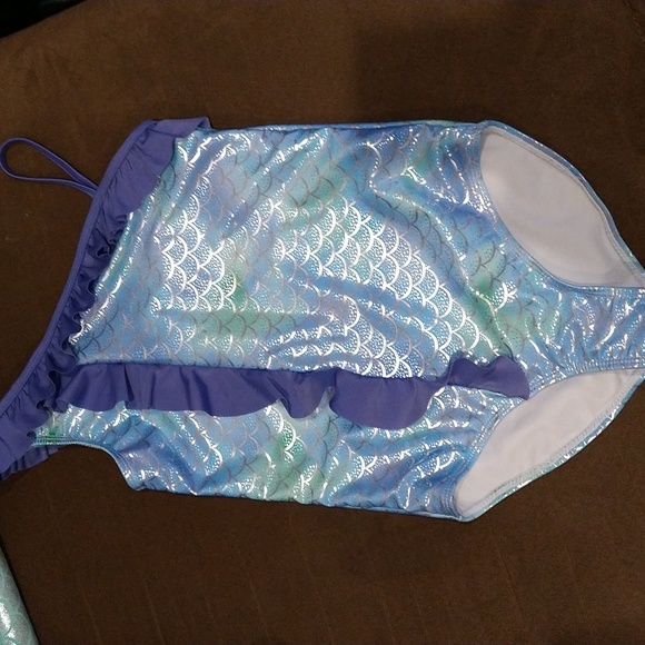 Reel Legends 3pc mermaid swimsuit bundle size 10/12 - Picture 4 of 6